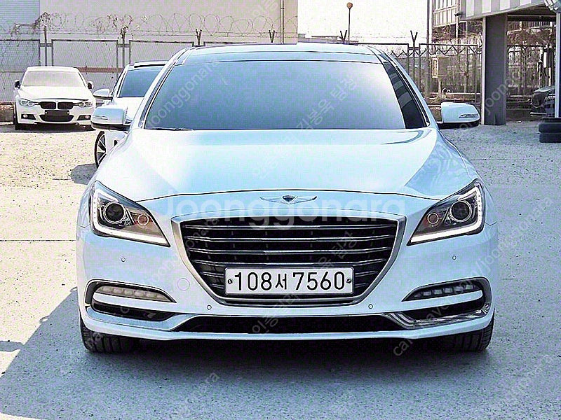 제네시스 G80 중고 제네시스 중고 가격 흰색 2018...--0