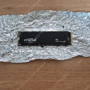 크루셜 Crucial P3 NVme SSD 4TB