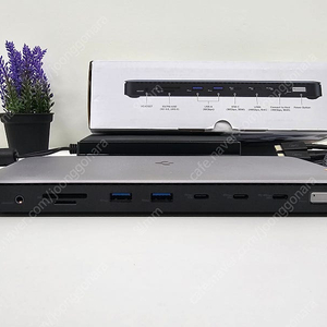 썬더볼트4 독, USB4 4k 240hz, 트리플 모니터, 2.5Gb Lan 지원 도킹 슈피겐 PD2307 (CalDigit TS4 칼디짓 대채용)