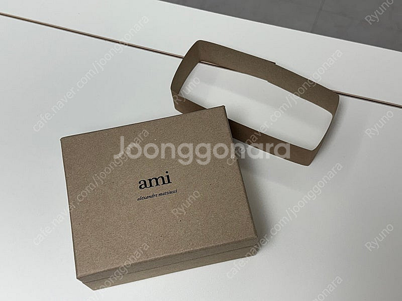 [국내매장 새상품]아미 ami 하트 체인 키링--4