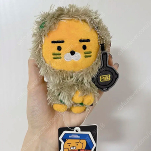 카카오 배틀그라운드 길리슈트 라이언 인형 키링