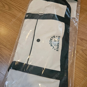스타벅스 라코스테 멀티플백 그린 택포