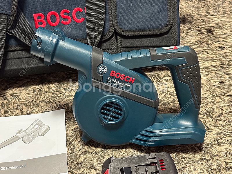 보쉬 무선 송풍기 GBL 18V-120 풀세트 판매합니...--0