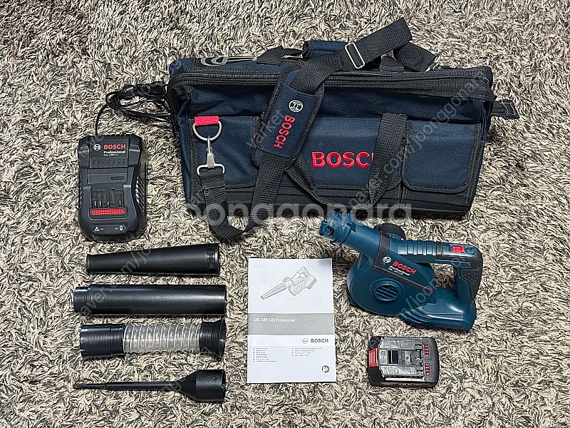 보쉬 무선 송풍기 GBL 18V-120 풀세트 판매합니...--1
