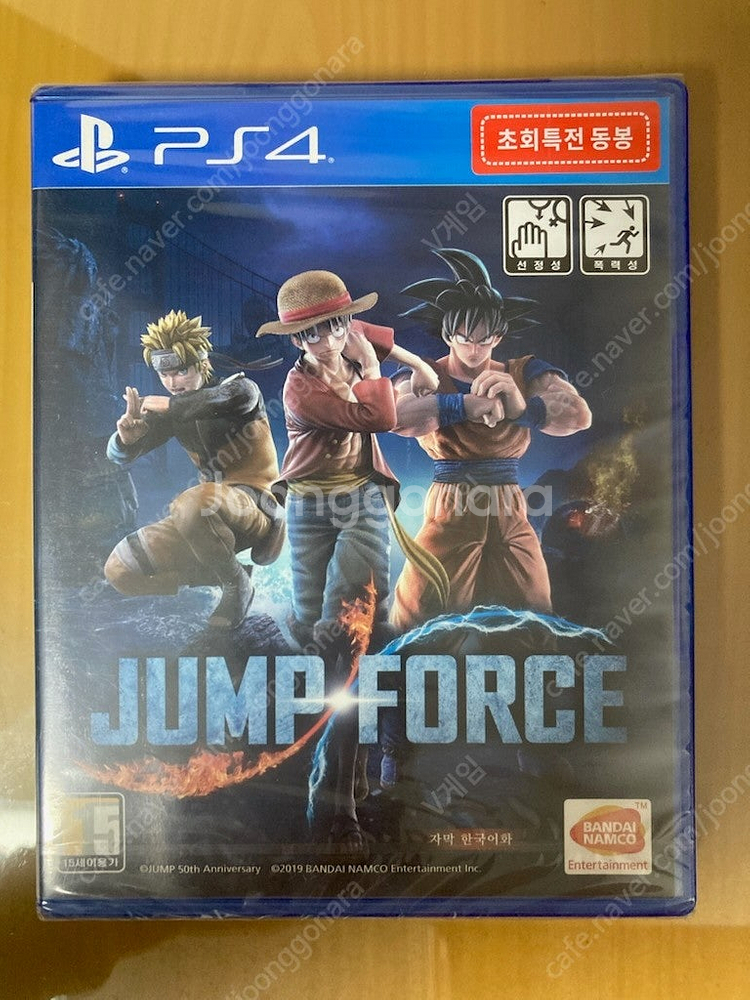 ps4 점프 포스 정발 미개봉 새제품--0