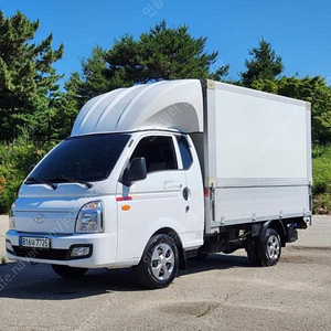 중고 윙바디 중고 매매 포터 중고트럭 매매 흰색 2022년식 5,921km 슈퍼캡/초장축/(CRDi) 중고차카페