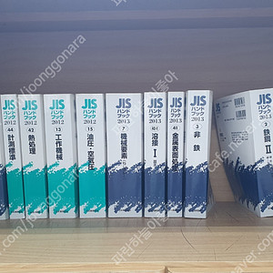 JIS 규격집 (2012년,2013년) 핸드북 11종 판매 이미지