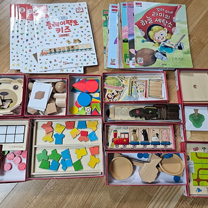 플레이팩토 키즈 스텝2 워크북+교구+수학동화 playfacto 2단계 step2