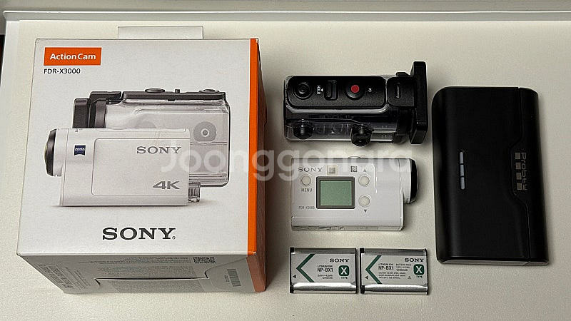 [SONY] 소니 FDR-X3000 액션캠 카메라--0