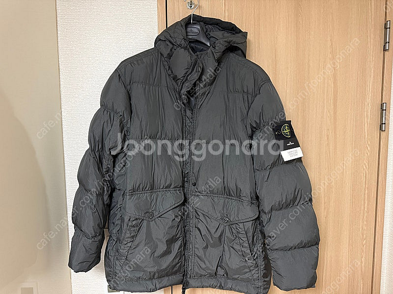 24F/W 스톤아일랜드 남성 가먼트다이드 크링클랩스 패...--0