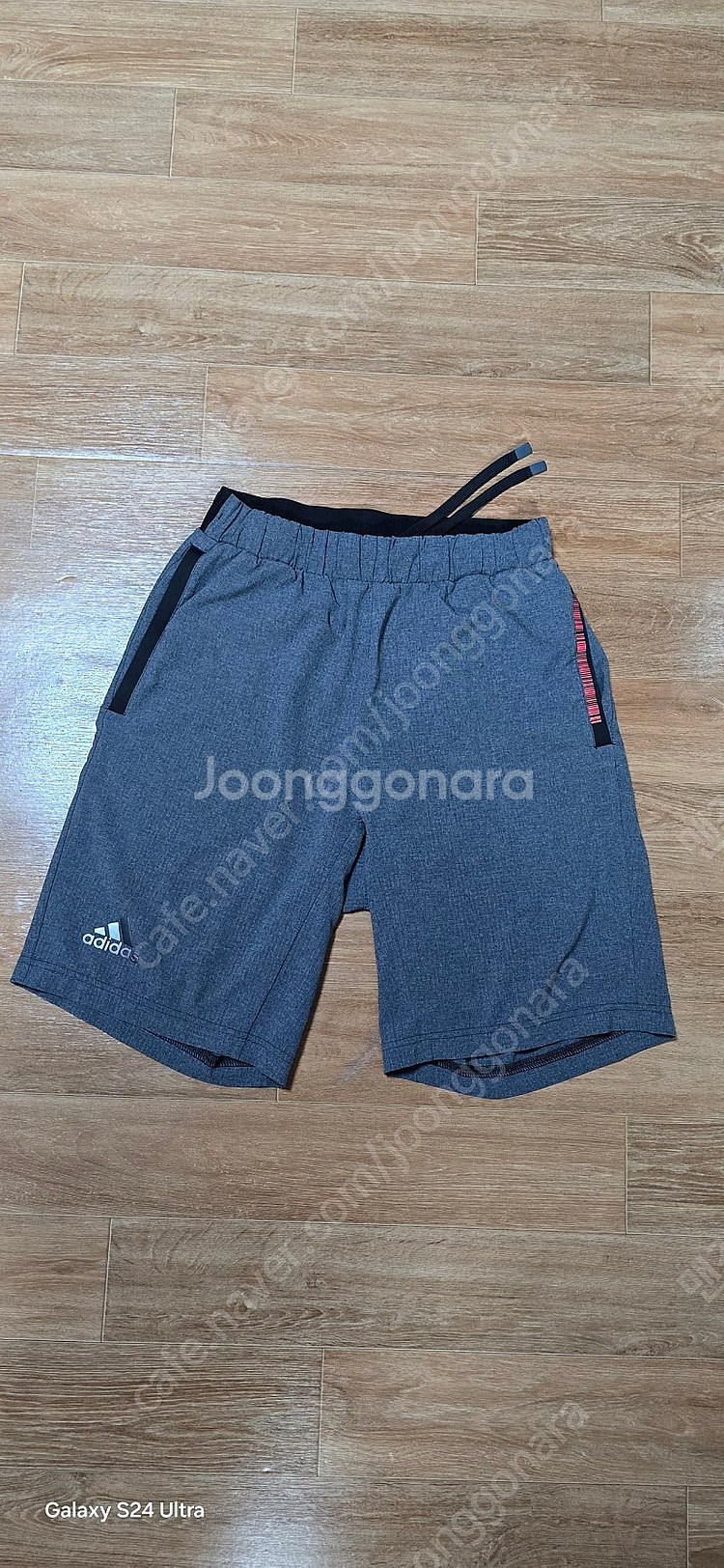 남.30-32) 아디다스 남성 반바지 (회색) DT44...--2