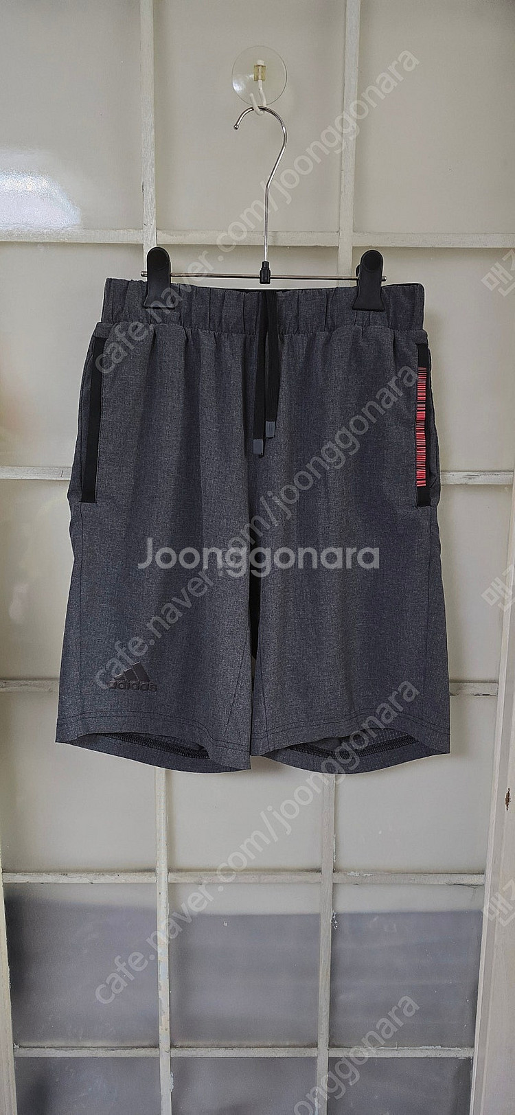 남.30-32) 아디다스 남성 반바지 (회색) DT44...--3