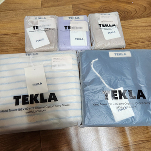 테클라 수건 5종 세트 tekla set