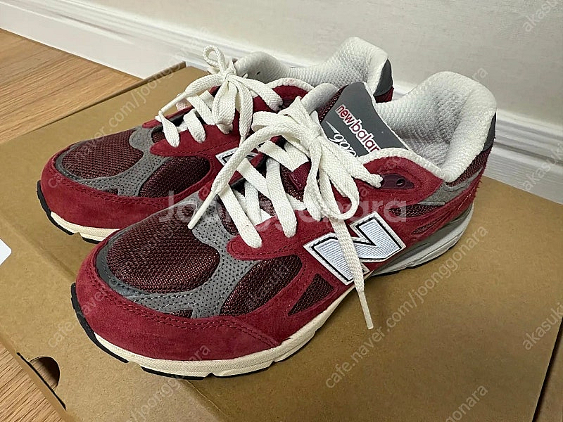 [235 새제품] 뉴발란스 990 v3 스칼렛 GC99...--1