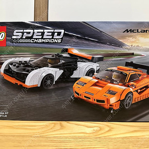 레고 76918 스피드 챔피언 맥라렌 소울 GT와 맥라렌 F1 LM (중고)