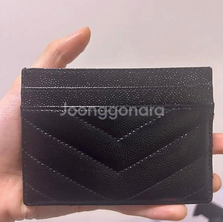 입생로랑 카드지갑 금장 판매합니당--1