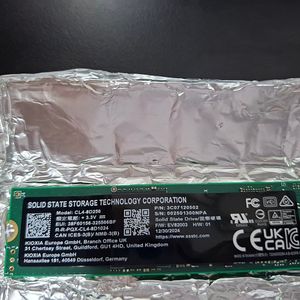 SSD m.2 키오시아 250 기가
