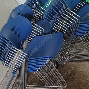 야외의자 의자 중고 식당 테이블 프라스틱의자 철재 50개