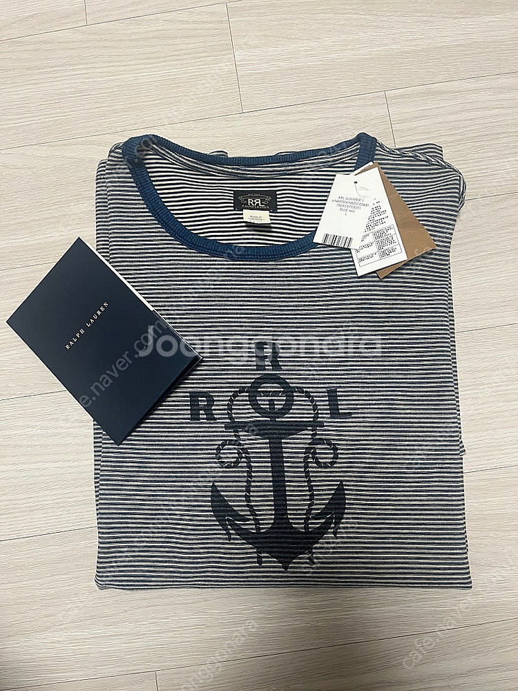 RRL 스트라이프 티셔츠 L 사이즈--1