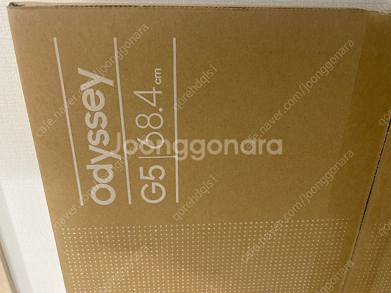 (미개봉)삼성전자 오디세이 G5 S27DG500--0