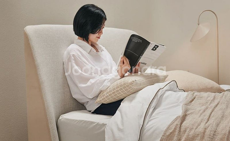 한샘 유로 605 슬로우 침대 KK 세트 + 누베블랑카...--5