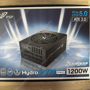 FSP HYDRO PTM PRO 1200W 플래티넘 ATX 3.0(PCIE5)