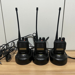 엔텔 HX-430U 무전기 3세트 이어폰포함