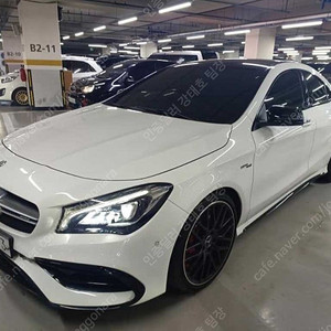 벤츠 CLA 중고 벤츠 CLA클래스 중고 흰색 2019년식 55,599km CLA 45 AMG 4MATIC 중고차카페
