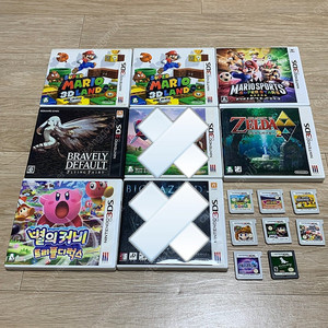 닌텐도 3DS , NDS 정발칩 판매합니다. (스위치게임 아님)