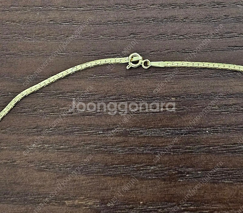 이탈리아 빈티지 14k 화려한 초커목걸이--8