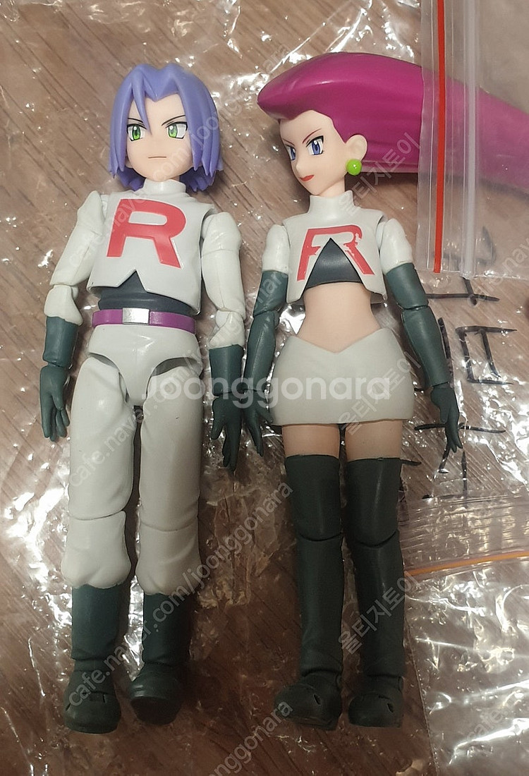 shf 포켓몬스터 로켓단 로사 로이 냐옹이 일괄 판매--1