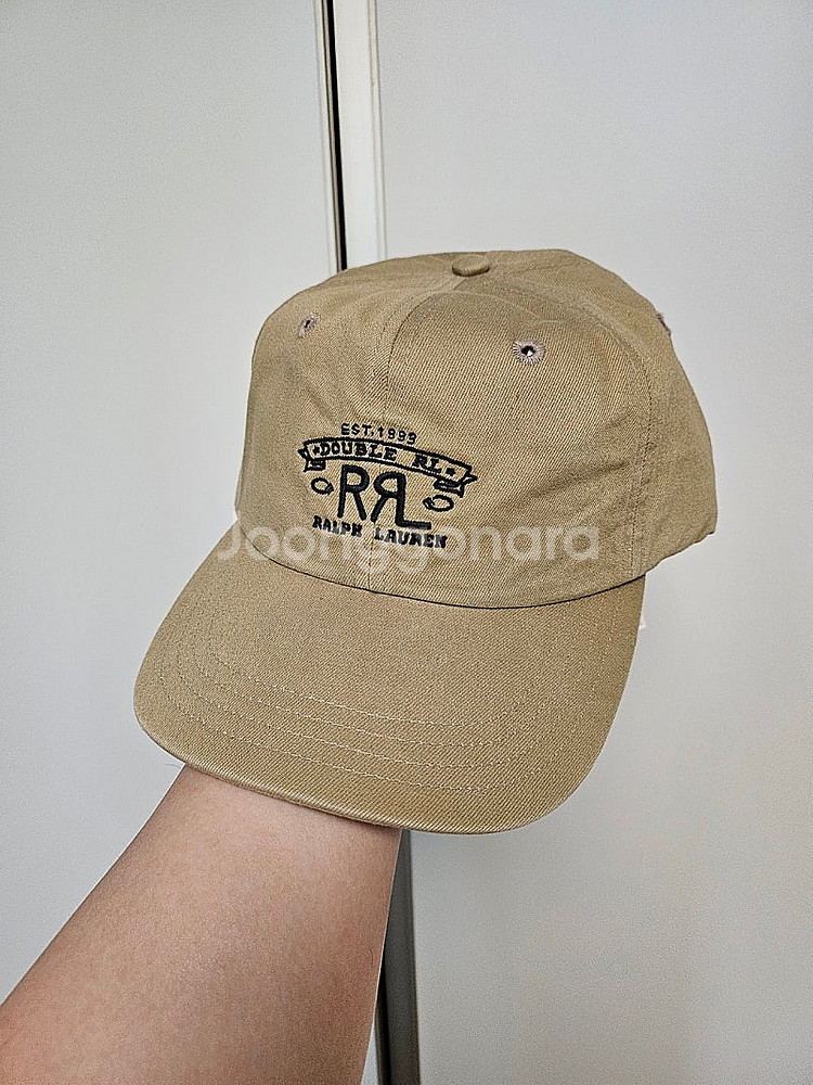 [새상품]RRL(더블알엘) 랜치로고 볼캡 카키 베이지 ...--0