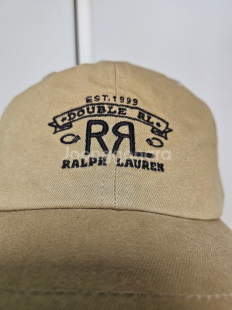 [새상품]RRL(더블알엘) 랜치로고 볼캡 카키 베이지 ...--1