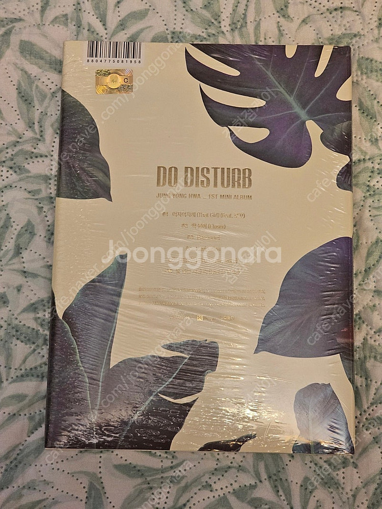 정용화 씨엔블루 미니앨범 1집 DO DISTURB CD...--1