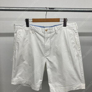 37인치 폴로 랄프로렌 신형 라벨 화이트 치노 반바지, 비오비 이태리 핸드스티치 치노 팬츠 새제품