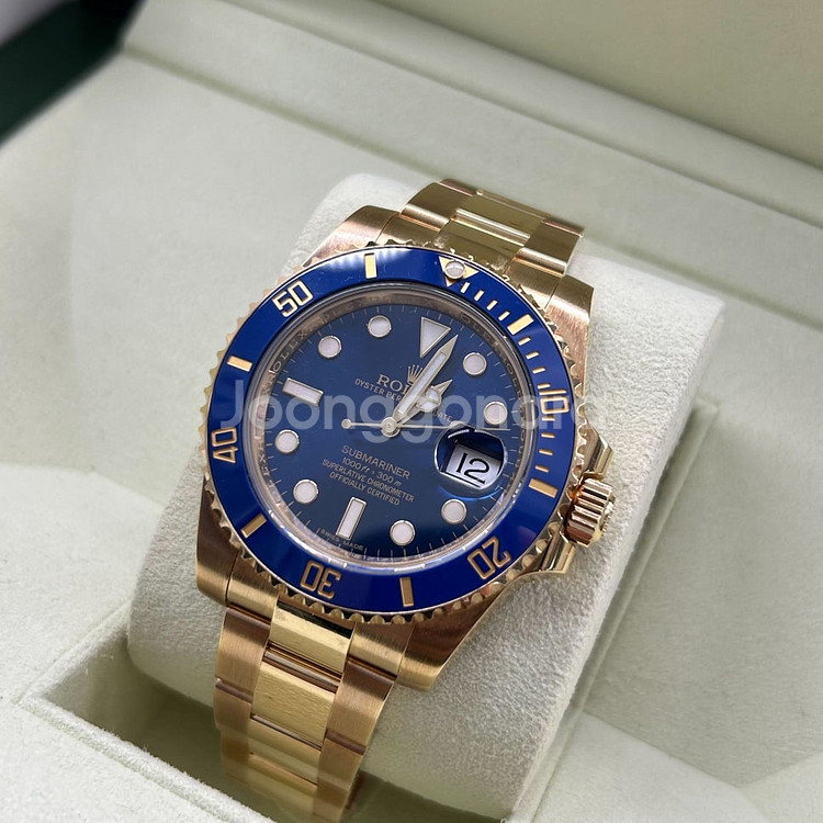 [팝니다] 롤렉스 서브마리너 청금통 116618LB - 2014년식--3