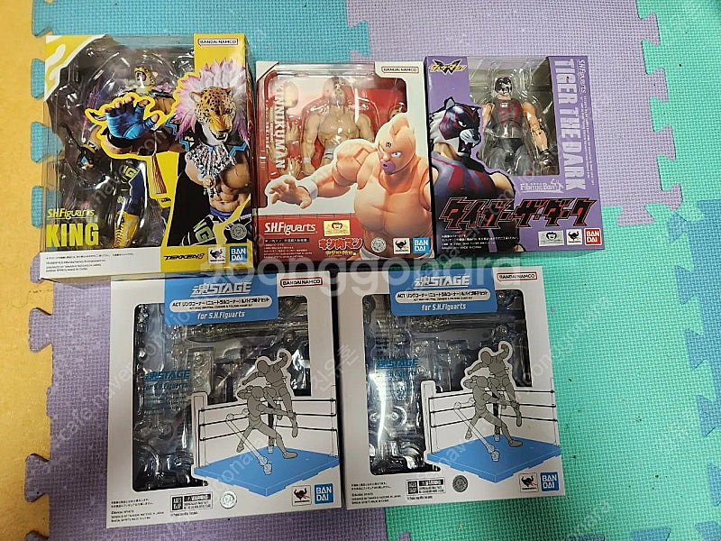 shf 타이거마스크,근육만두,킹(3종)+코너링 2개 택...--0
