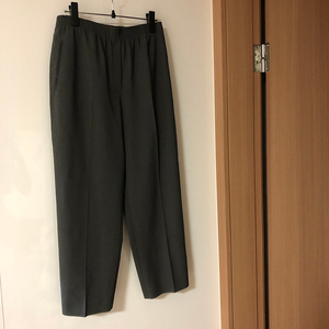 시스템 한섬 그레이 회색 밴딩 슬랙스 팬츠 바지 출근룩 완전편함 하객룩 69000원 올드머니룩 SYSTEM