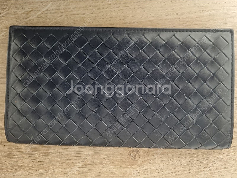 보테가베네타 장지갑 네이비--0