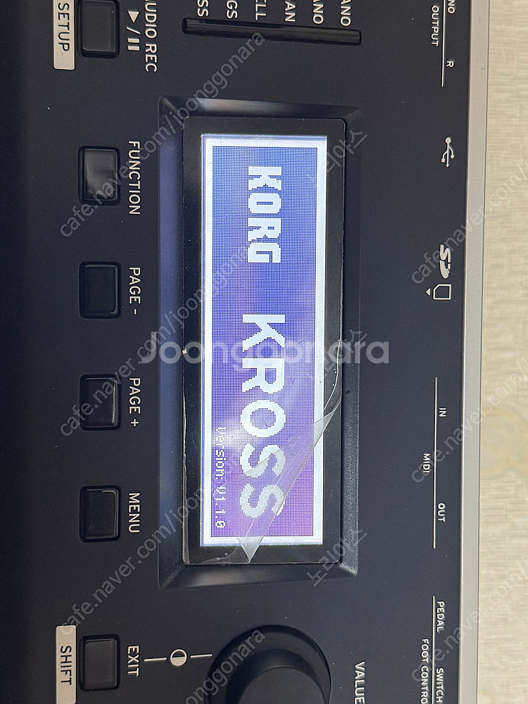 korg kross2 61 신품급 팝니다--7