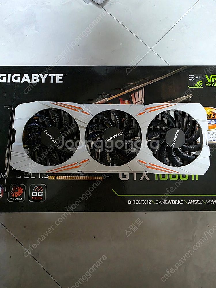 기가바이트 gtx1080ti 판매합니다.--0