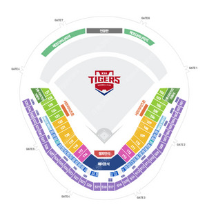 기아 vs 롯데 7월6일(일) 메디힐 테이블석 2인