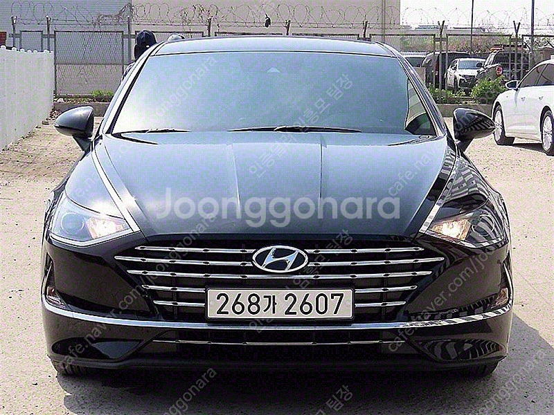 소나타 중고 소나타 DN8 하이브리드 검정색 2021년...--0