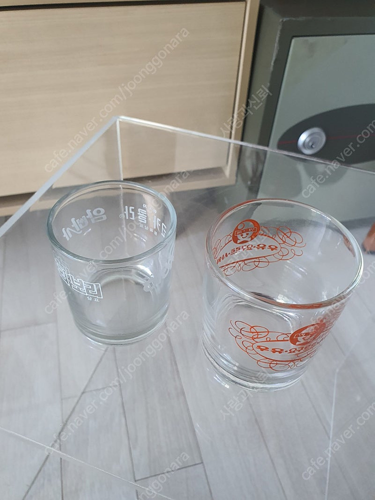 근대사 유리컵 이미지