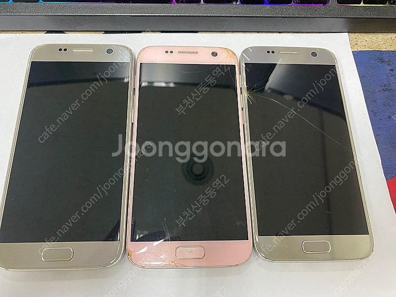 192036 갤럭시S7 대량 판매합니다 파손폰 잔상폰 ...--0