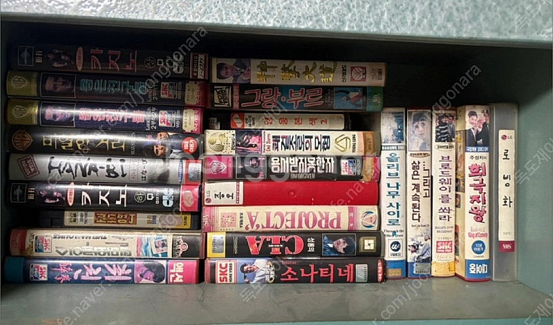 고전 VHS 비디오 테이프 32장 일괄 팝니다--1