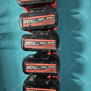 계양20v 6ah 전동배터리 3개