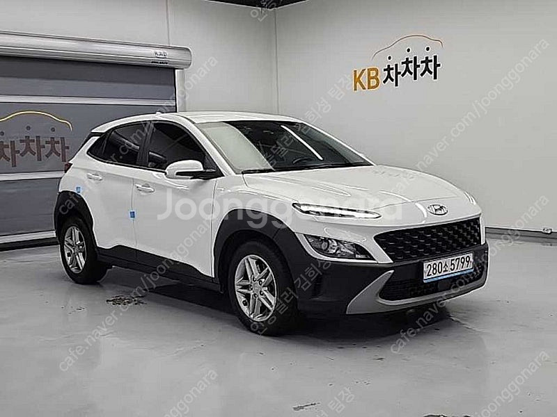 현대 코나 중고 더 뉴 코나 중고자동 흰색 2022년식...--5