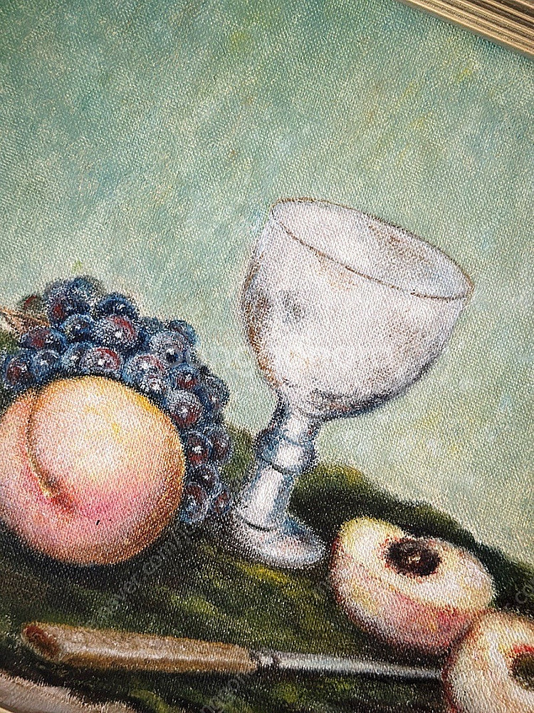 독일 빈티지 정물화 유화 엔틱 유화그림--4