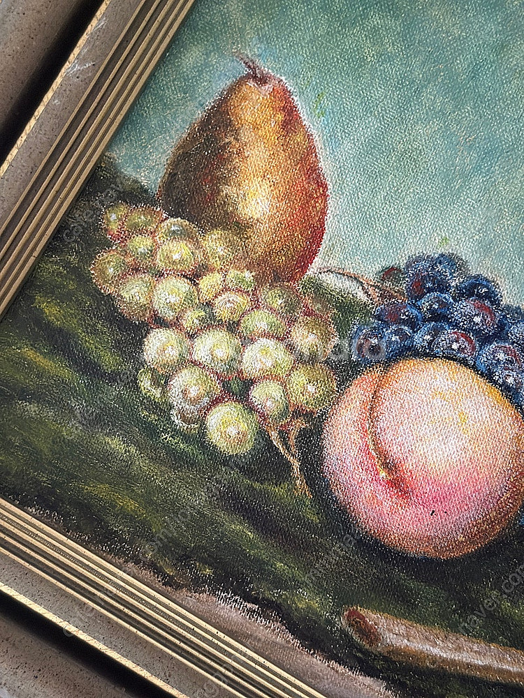 독일 빈티지 정물화 유화 엔틱 유화그림--6